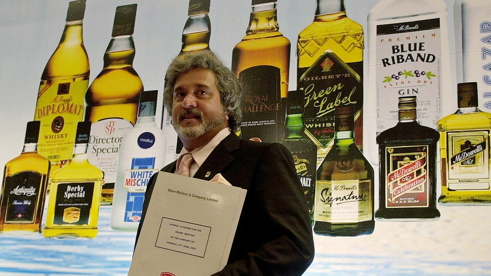 Vijay Mallya is a flamboyant entrepreneur who fashions himself India’s Richard Branson.