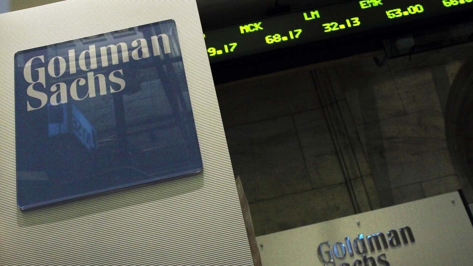 Goldman Sachs is getting more interested in virtual currencies like bitcoin.