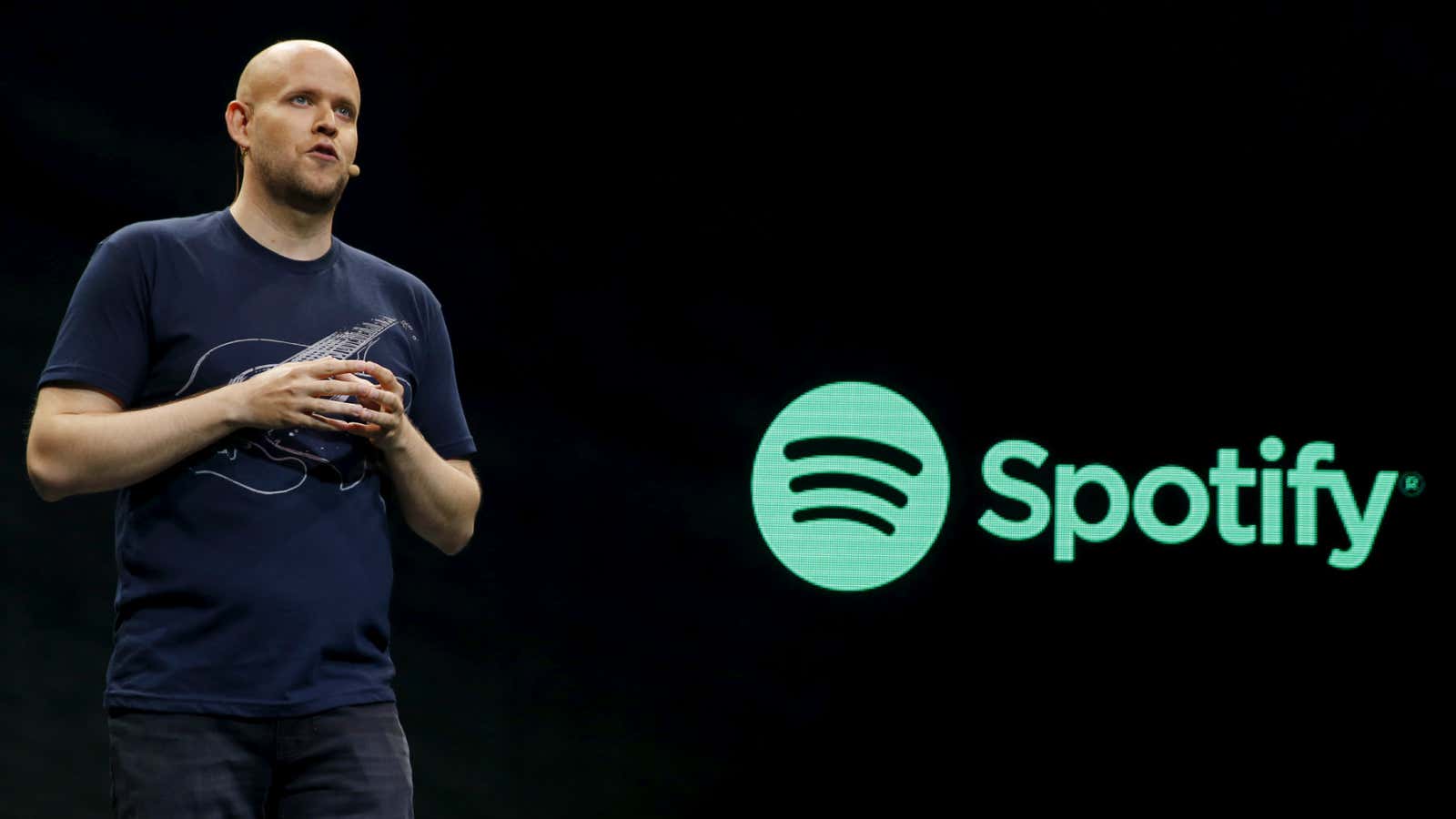 Spotify CEO Daniel Ek.