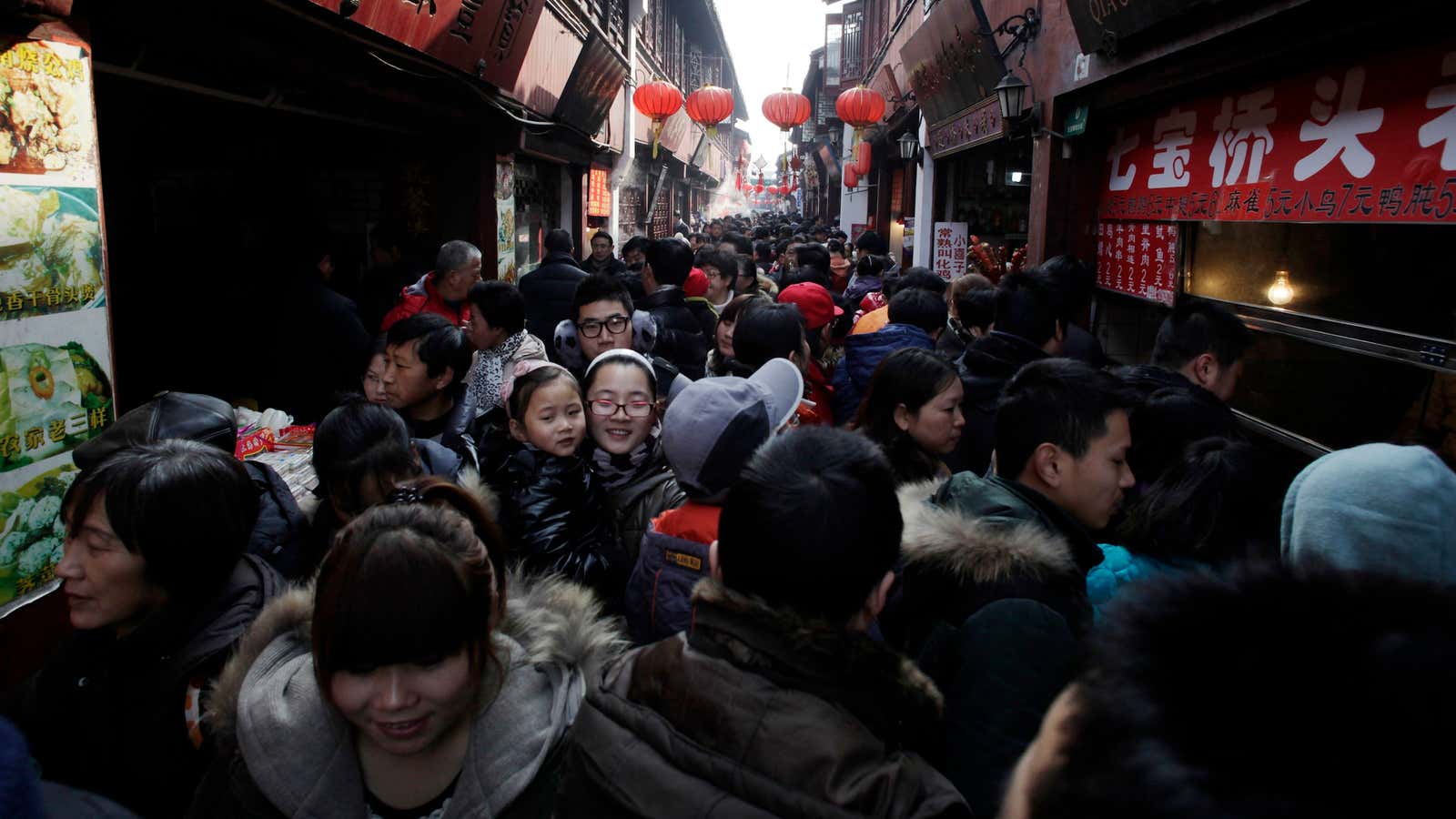 A Chinese New Year shopping rush, which Nokia may miss out on.