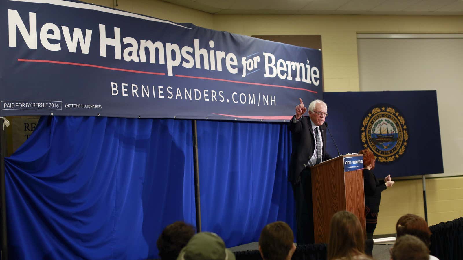 The voters in New Hampshire are not representative of the national electorate.