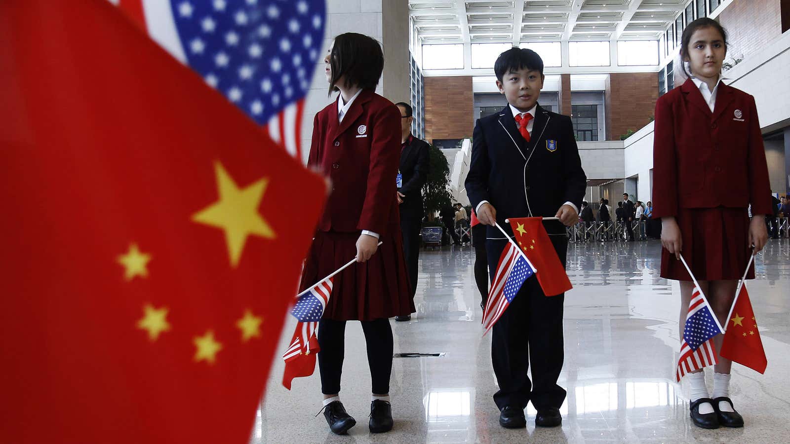 The emerging markets are overrepresented by Chinese students in US universities.