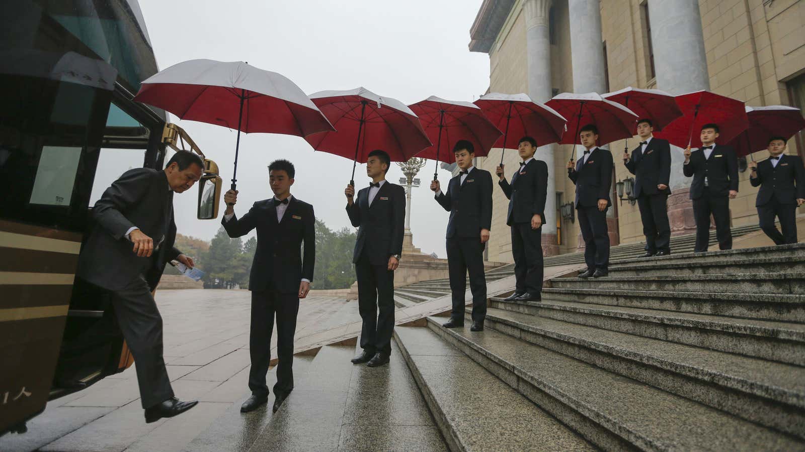 Being part of the Chinese government means falling in line.