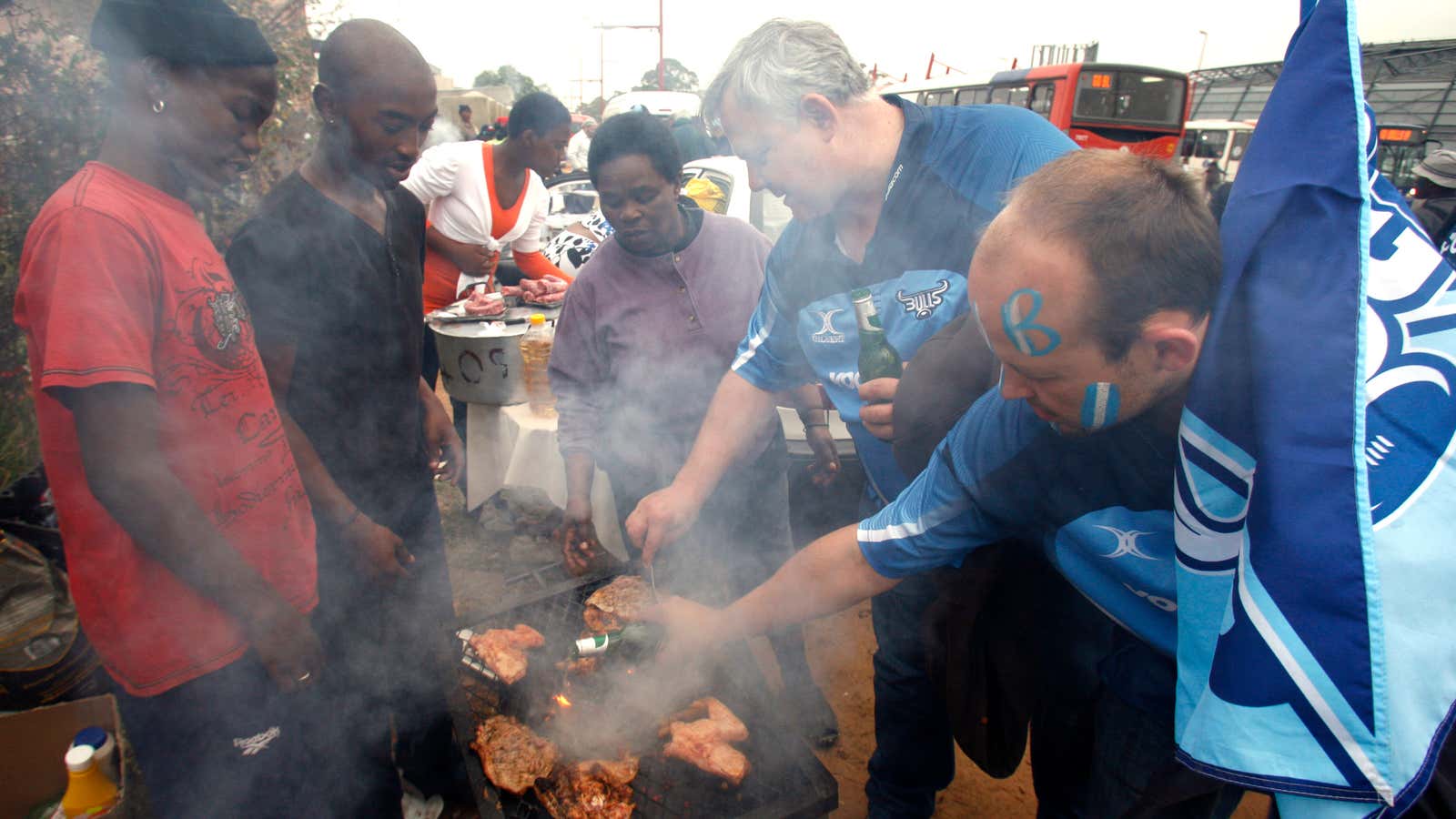 Even after reconciliation, white men still have a far reach in South Africa.