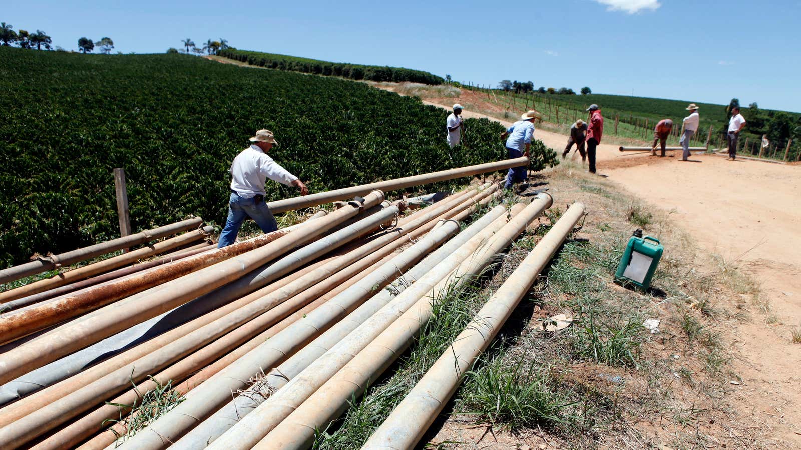 Brazil’s drought, coming to your coffee machine.