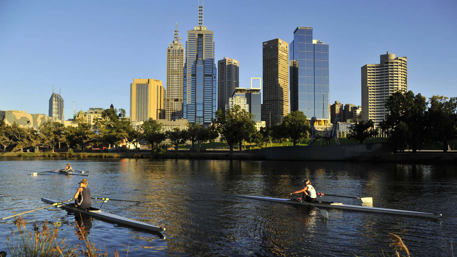 Melbourne: what liveability looks like.