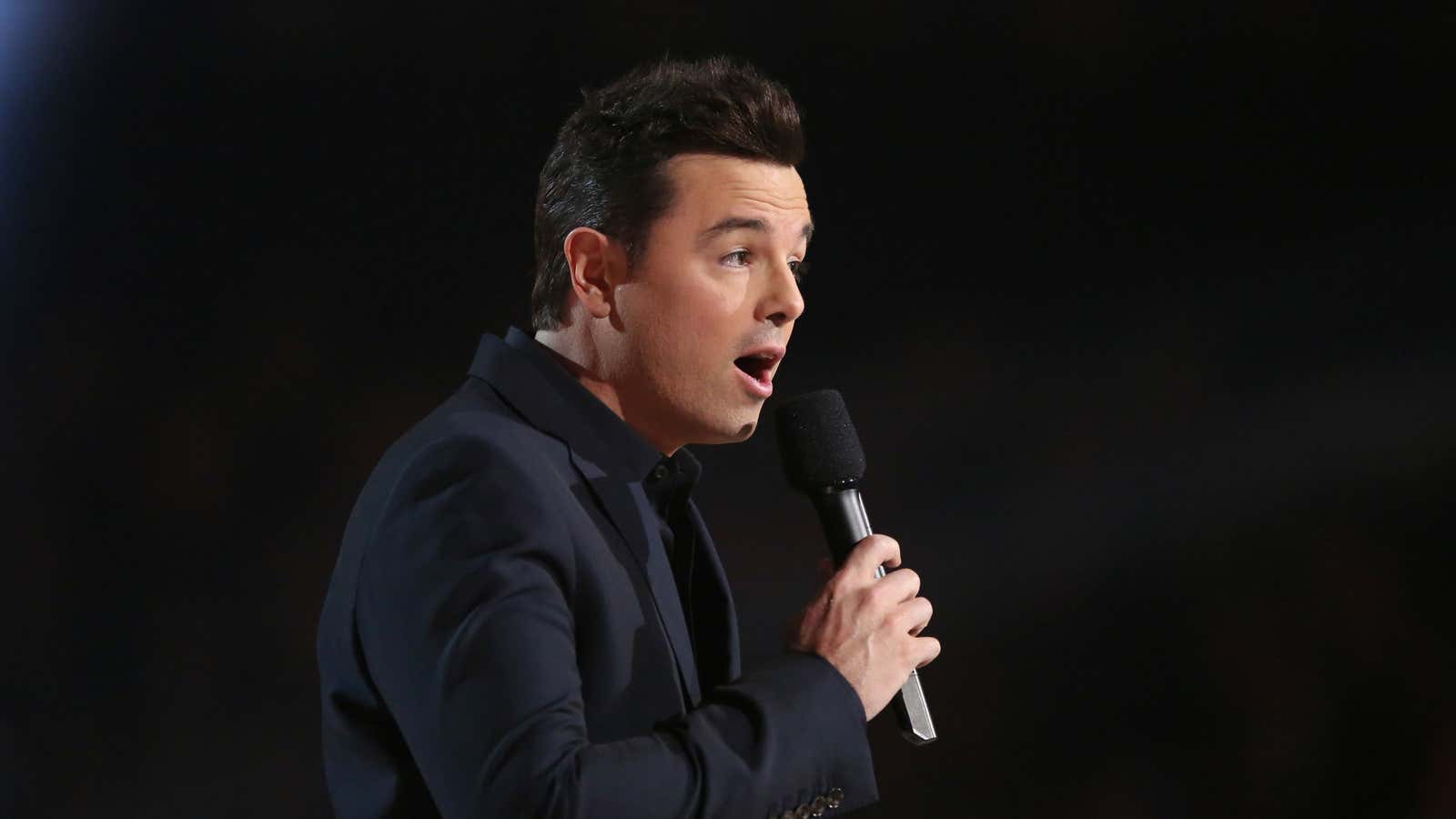 “Family Guy” creator Seth MacFarlane, a vocal Bernie Sanders supporter.