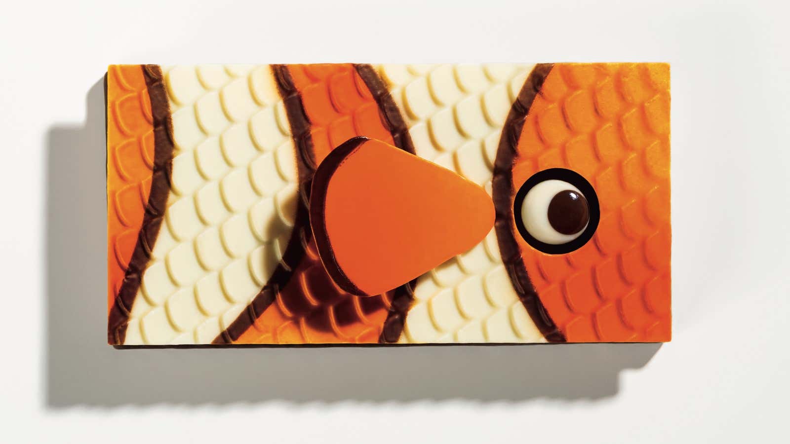 This chocolate clownfish from Maison du Chocolat is the fanciest, most whimsical candy bar ever.