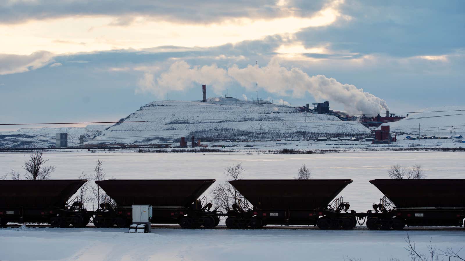 LKAB&#39;s iron mine in Kiruna, Sweden, where rare earths will be extracted as a byproduct.