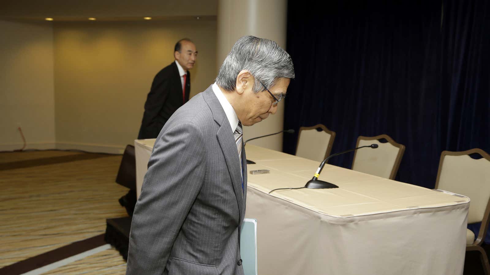 Kuroda wants you to believe in him.