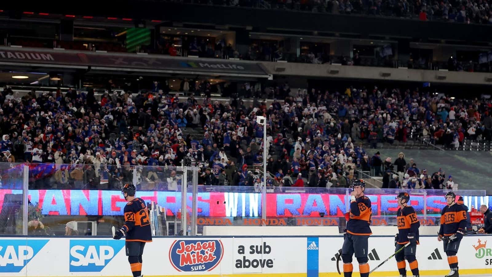 Image for NHL breaks single-season attendance mark with three days remaining