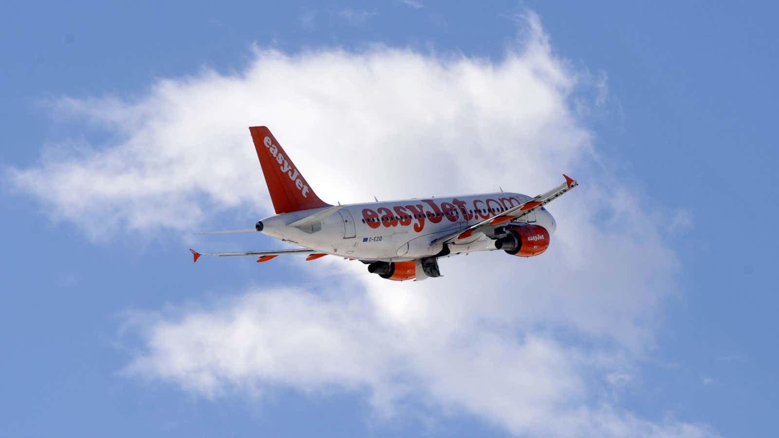 EasyJet is flying high.