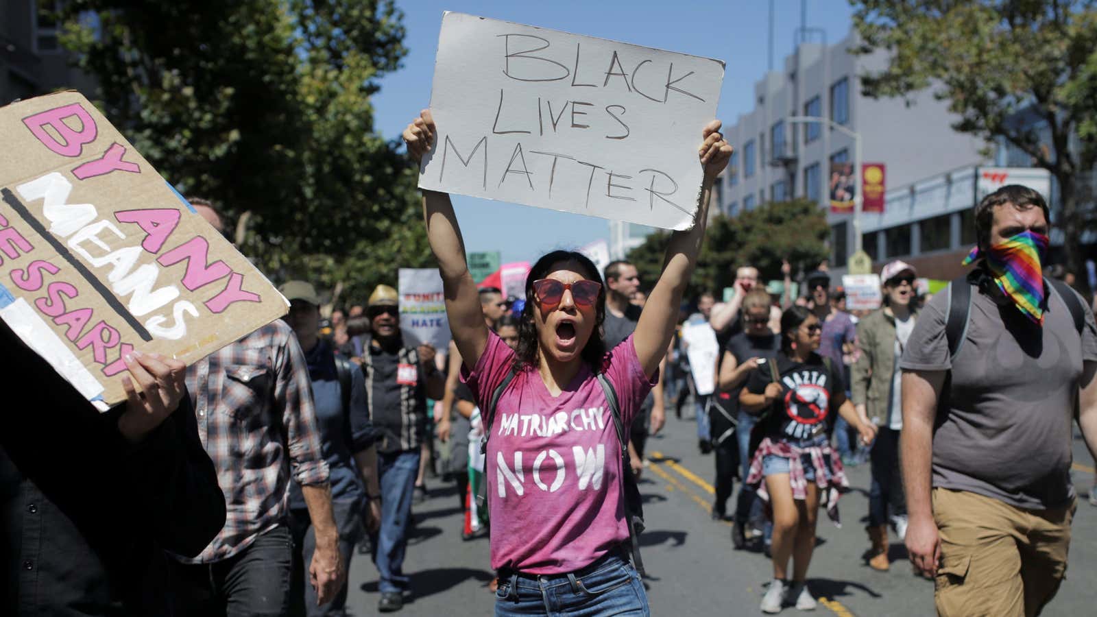 Speaking up in San Francisco.