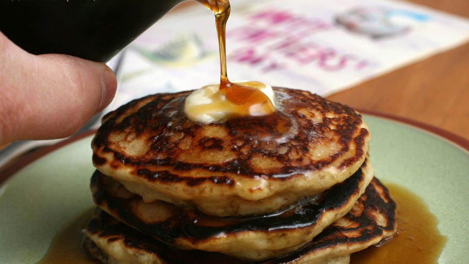 Your syrup has a backstory.