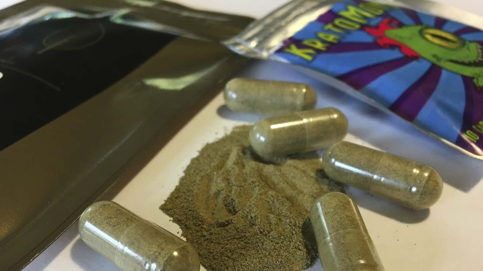 Blacklisting kratom, an unregulated herb.