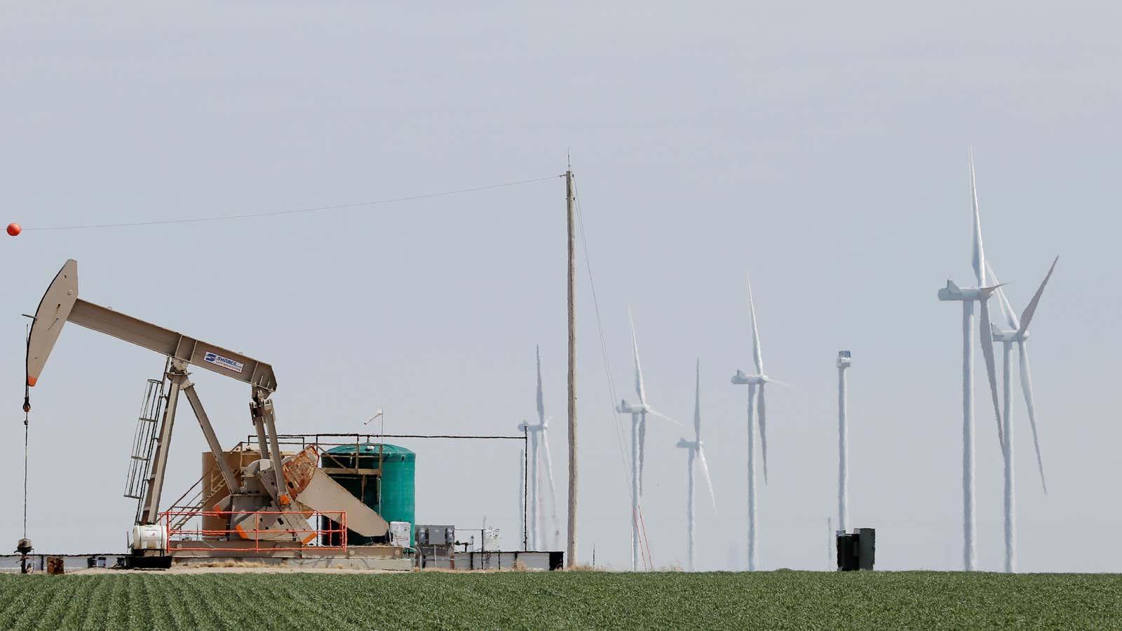 Power on the Texas plains.