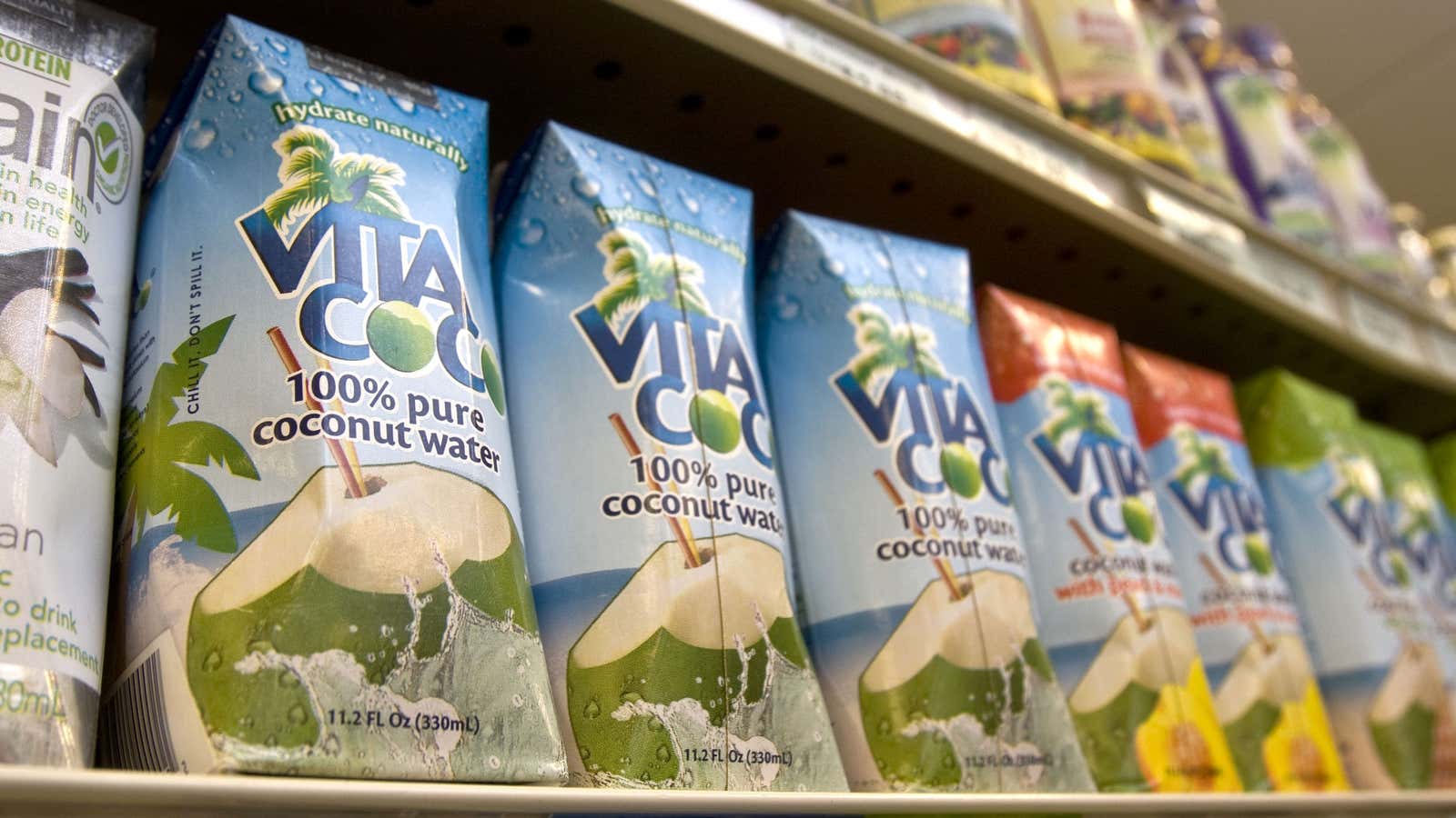 Coconut water is overhyped.