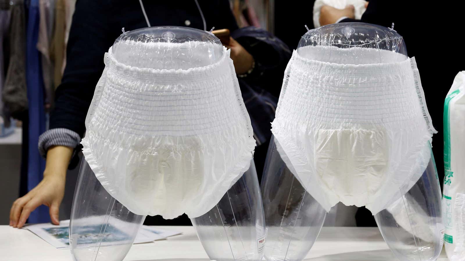 The next big innovation in aging Japan: flushable adult diapers