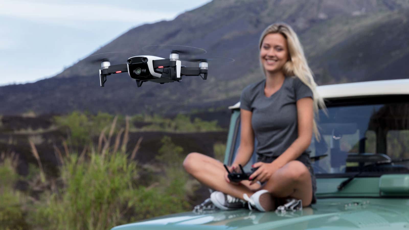 The DJI Mavic Air.