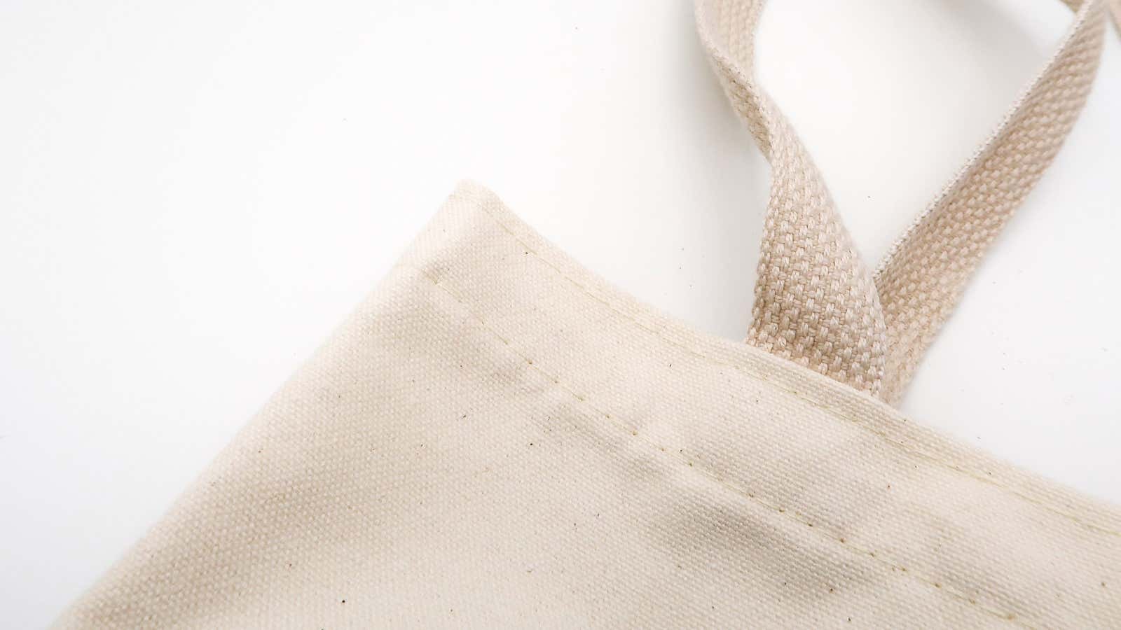 Recycled Organic Canvas Eco-Plastic Garment Bag
