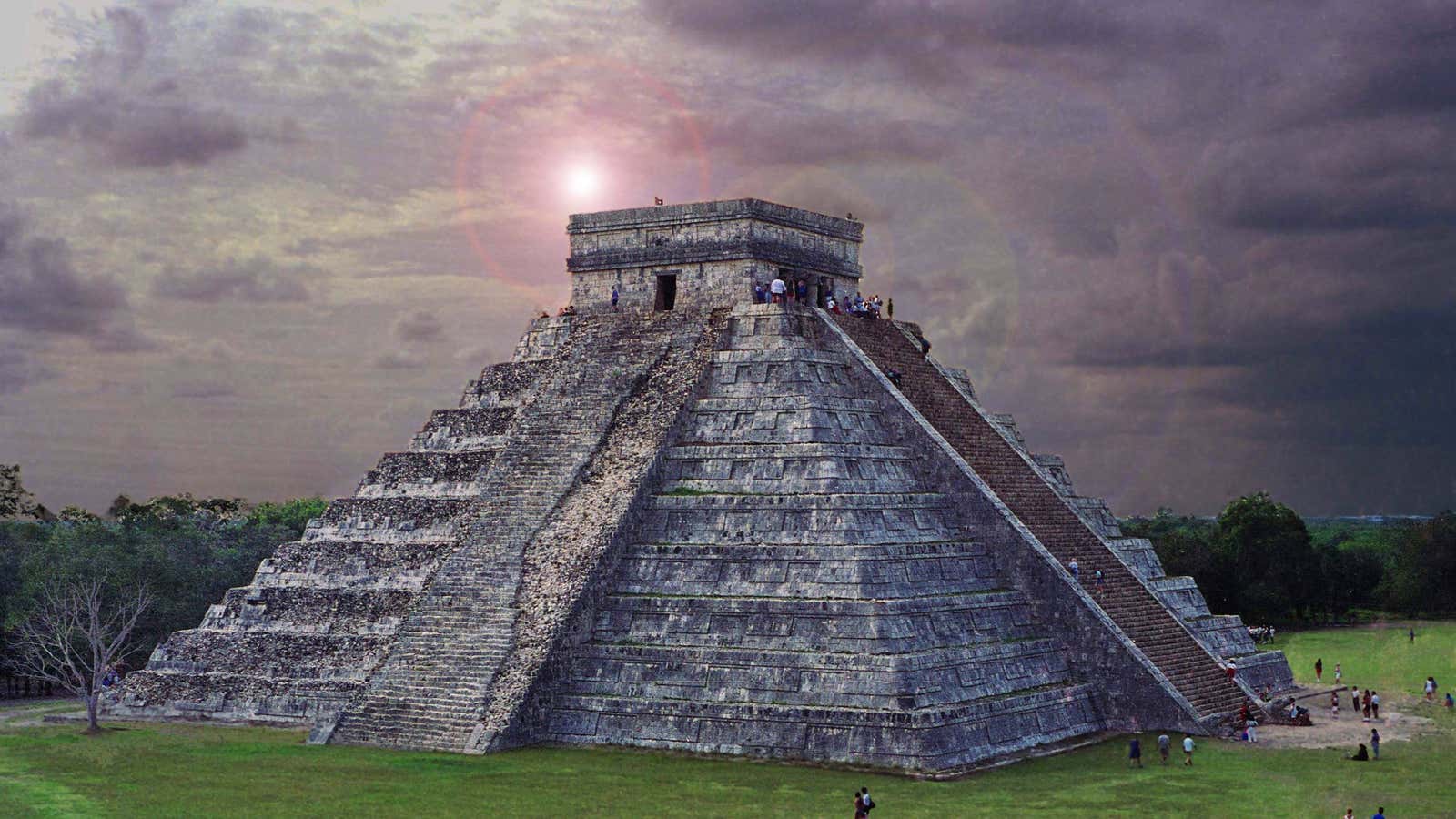 The sun set on the Aztec empire for some interesting reasons.