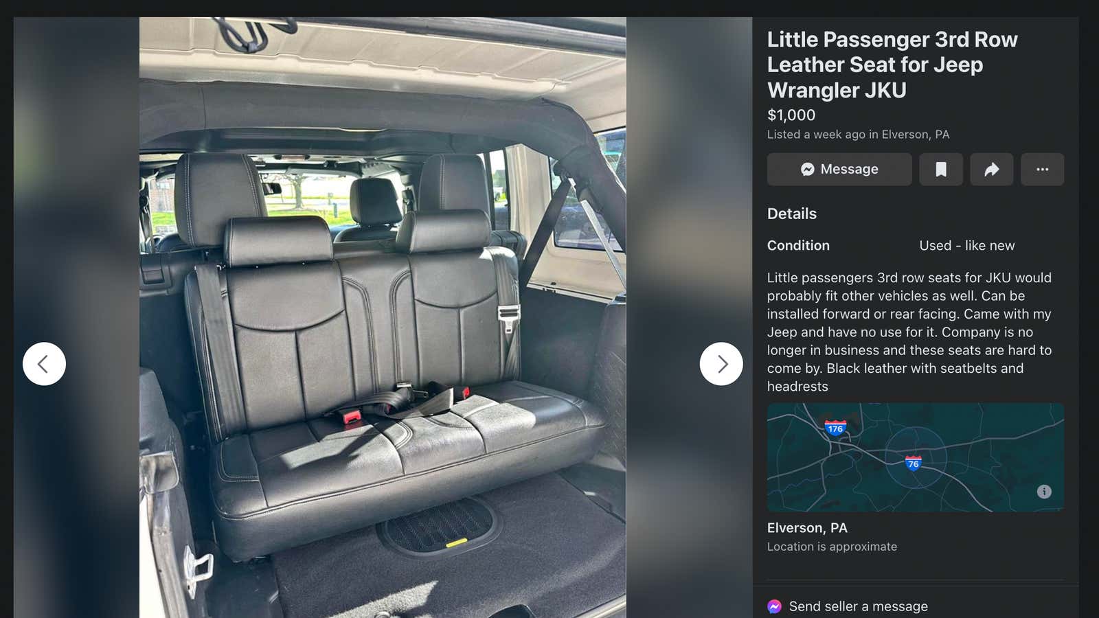 Image for Do Not Buy A Rear-Facing Third Row For Your Jeep Wrangler For The Love Of God