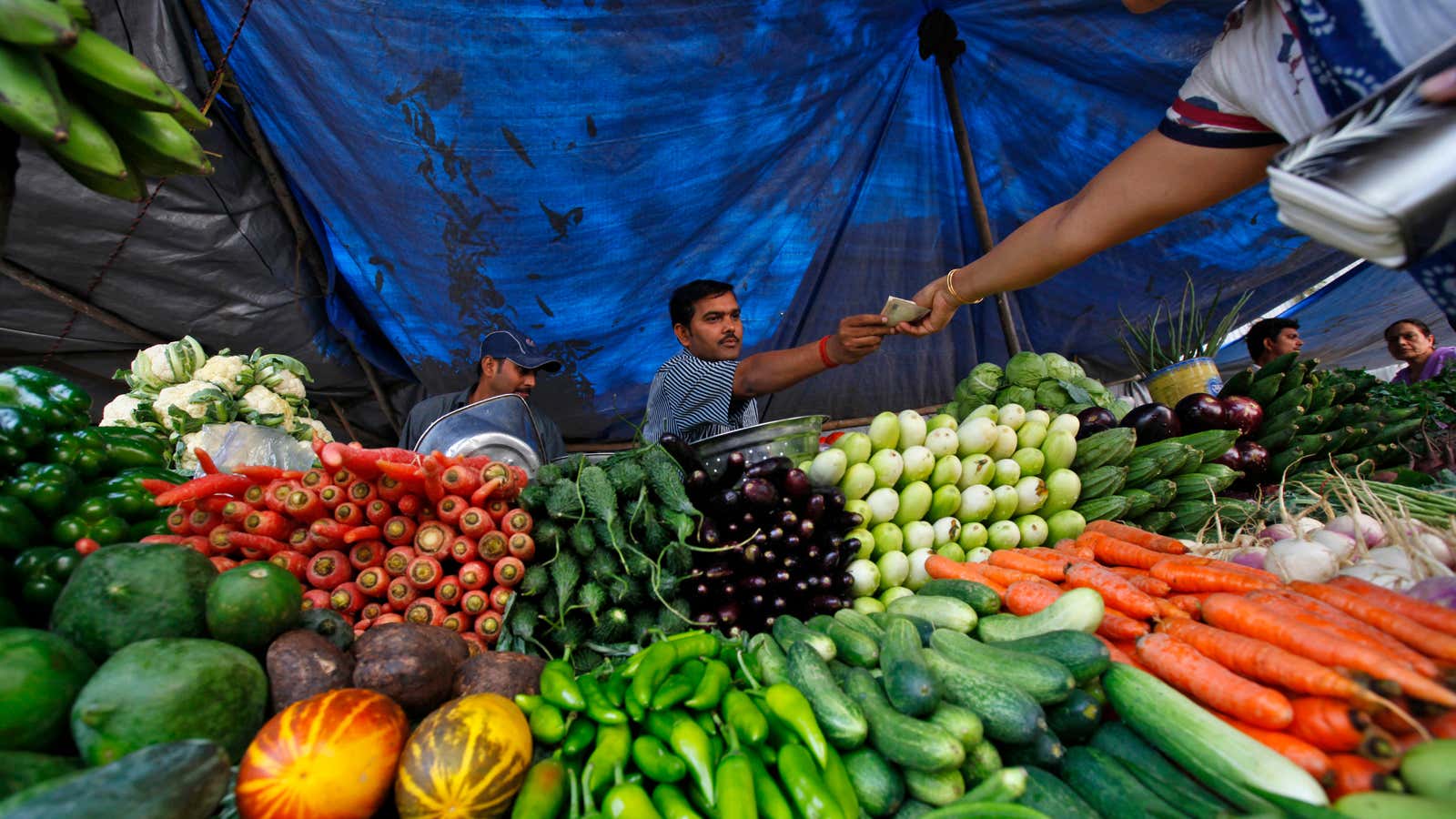 How hard can it be to figure out the cost of a cucumber? Quite hard, apparently.