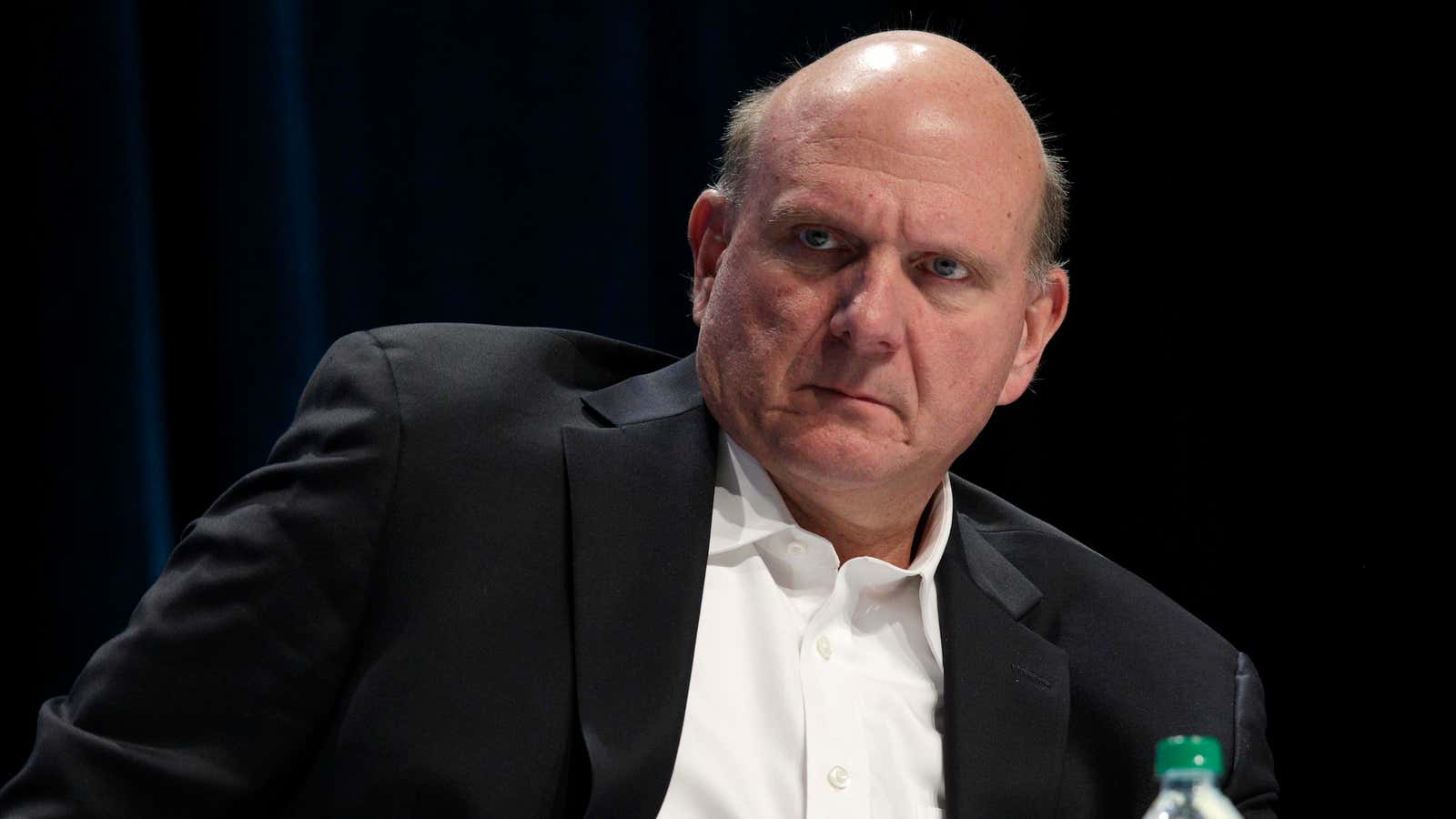 Steve Ballmer, Microsoft&#39;s CEO, would like to have a chilling effect.