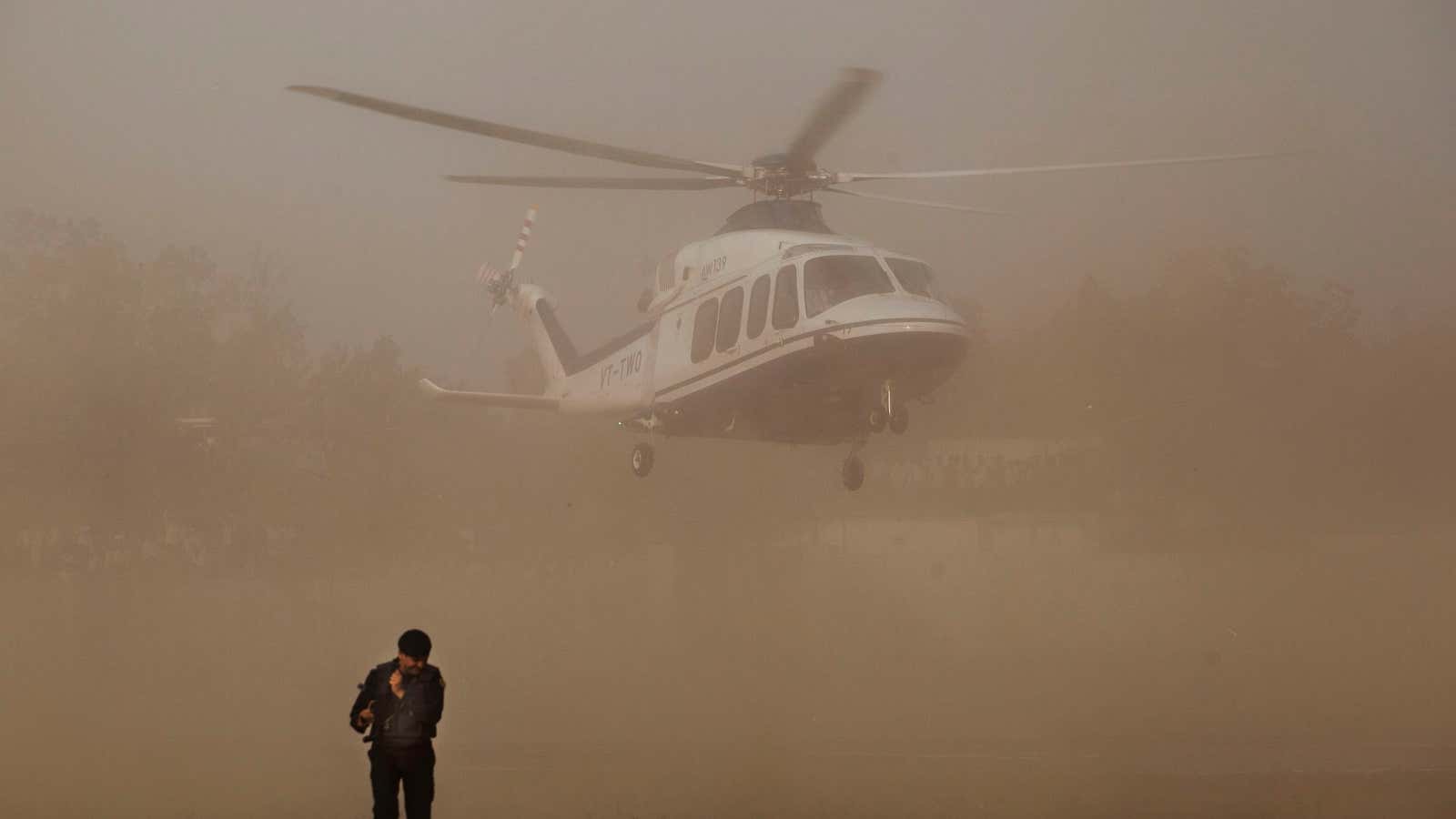 Narendra Modi travelled more than 6 lakh kilometres during the 2014 campaign.