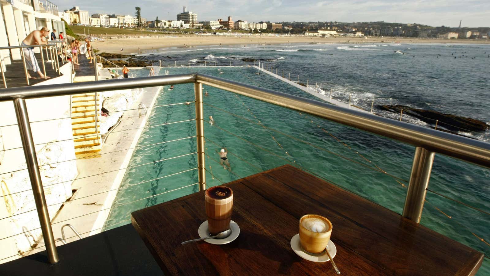 No Starbucks at Bondi.