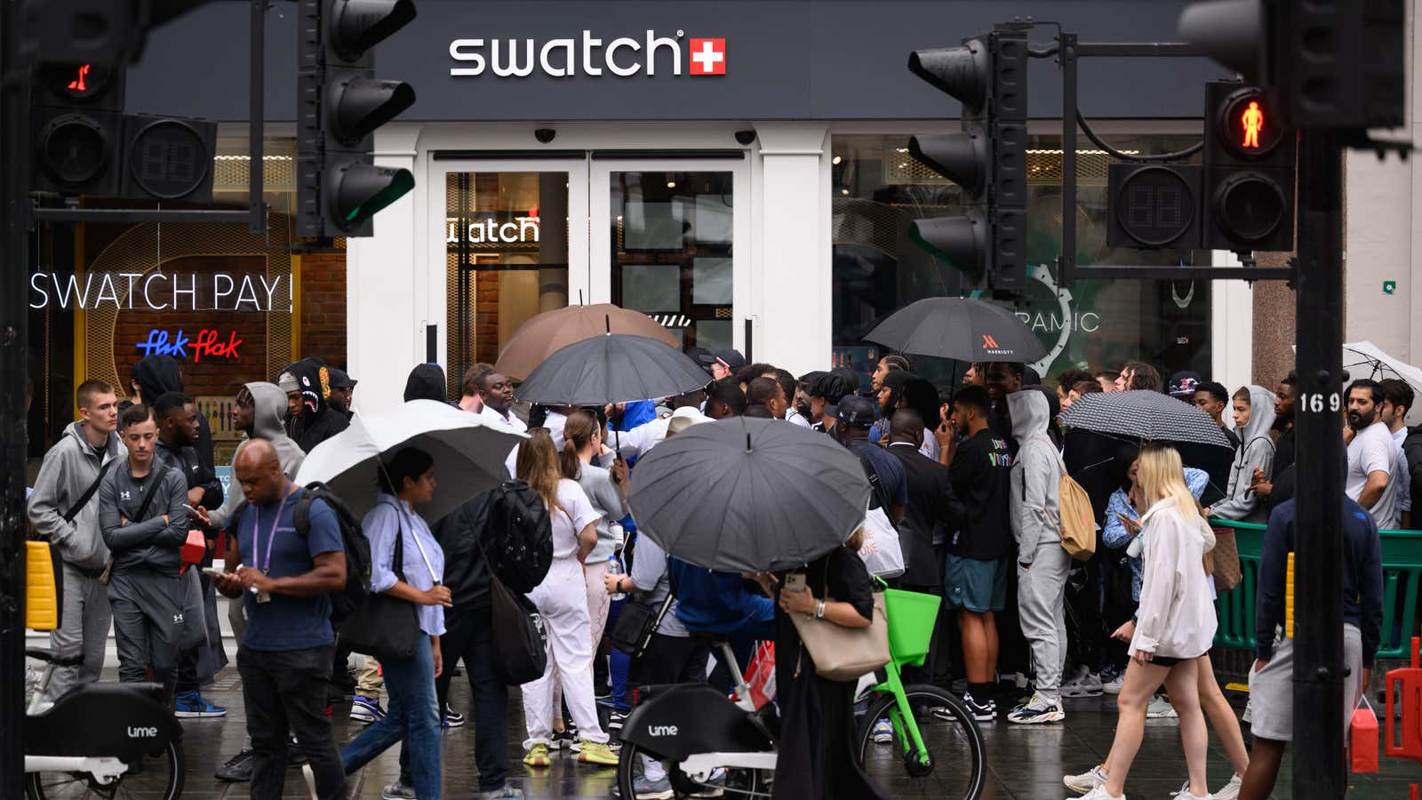 Acquisition of a building at New Bond Street in London - Swatch Group
