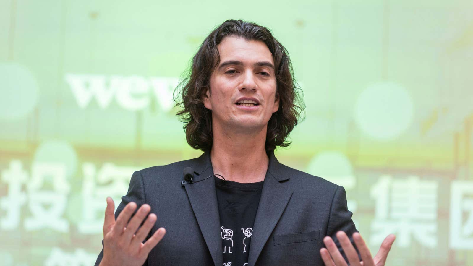 My blind faith is in you, Adam Neumann.