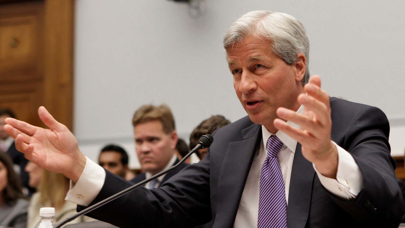 Jamie Dimon wants everyone to know his office door is wide open.