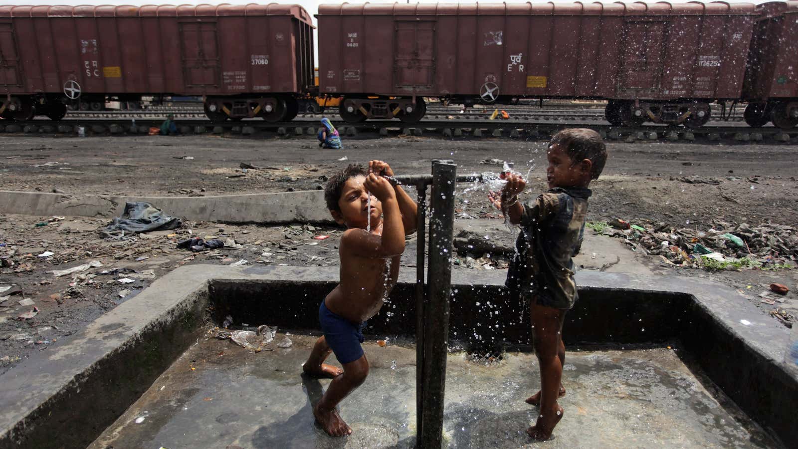 When will India provide safe water to all?