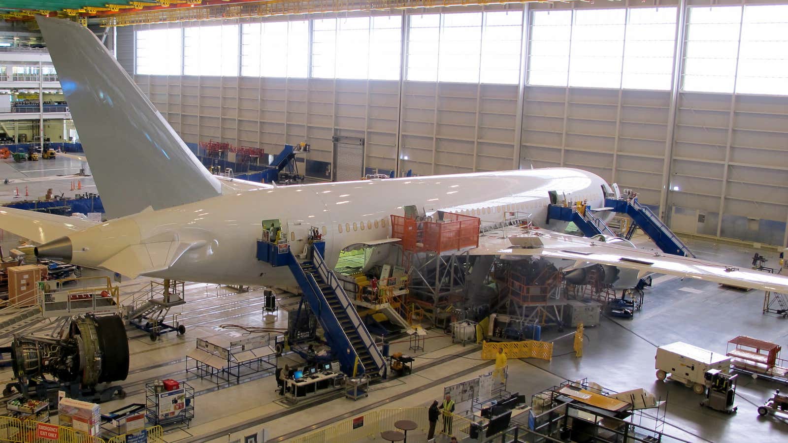 Orders for the 787 Dreamliner have climbed.