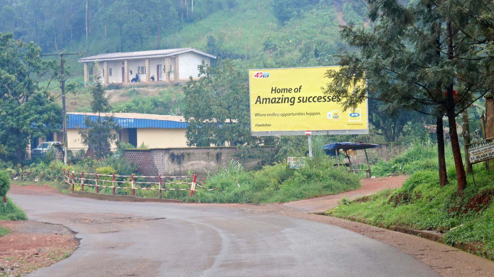 “Ghost town”. The English-speaking city of Bamenda, Cameroon on Oct. 1.