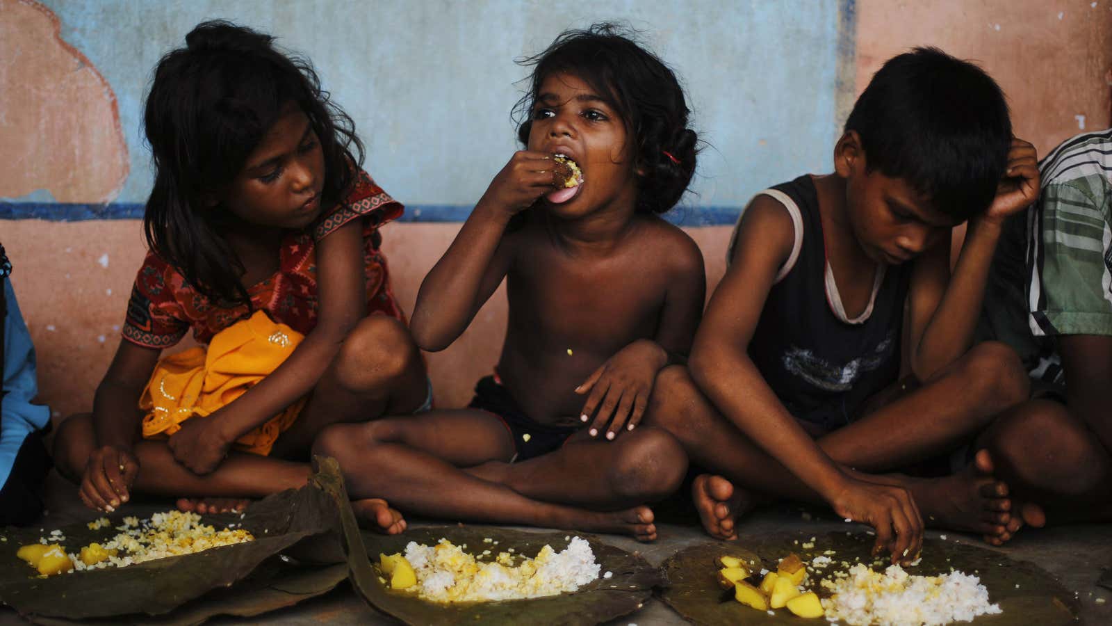 What makes their meal distinctly Indian?