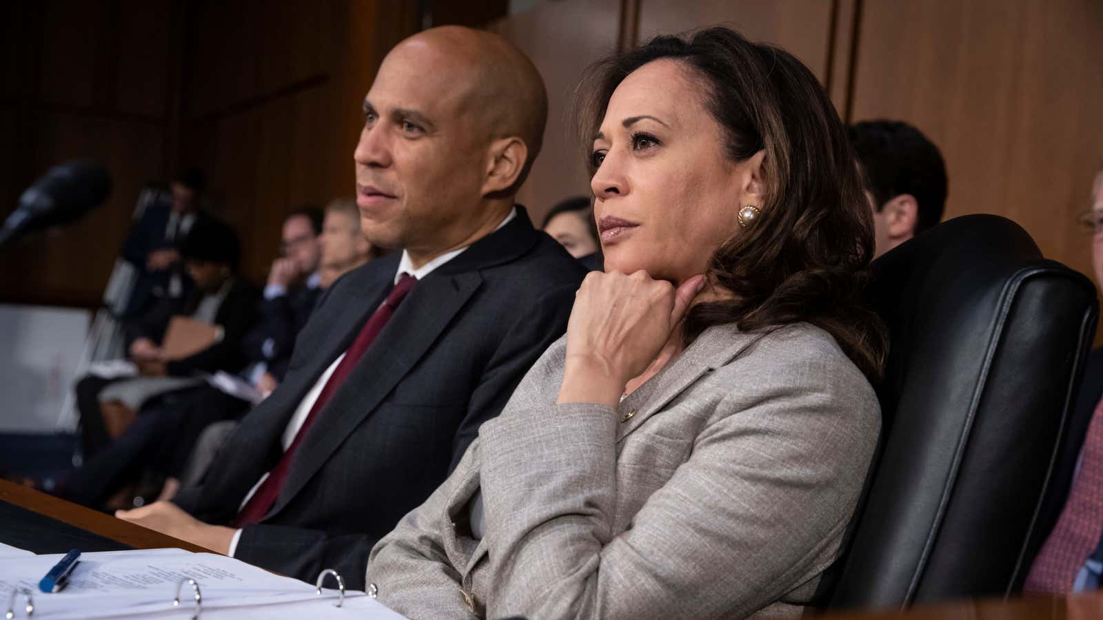 Senators Kamala Harris and Cory Booker both signed letters to federal agencies asking about AI bias.