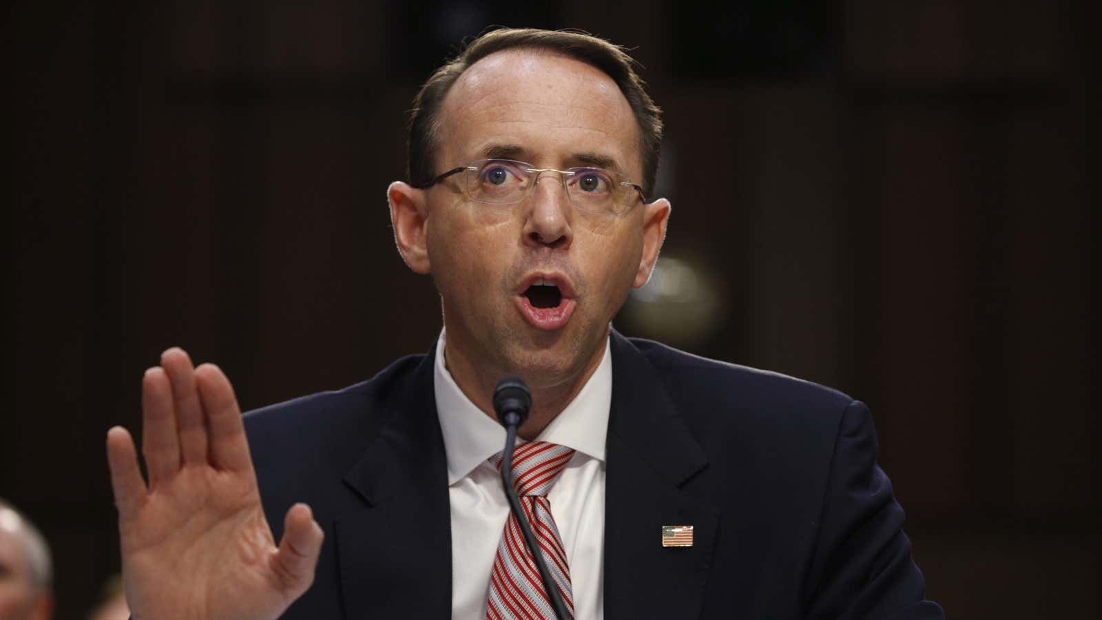 Deputy AG Rosenstein is Trump’s latest target.