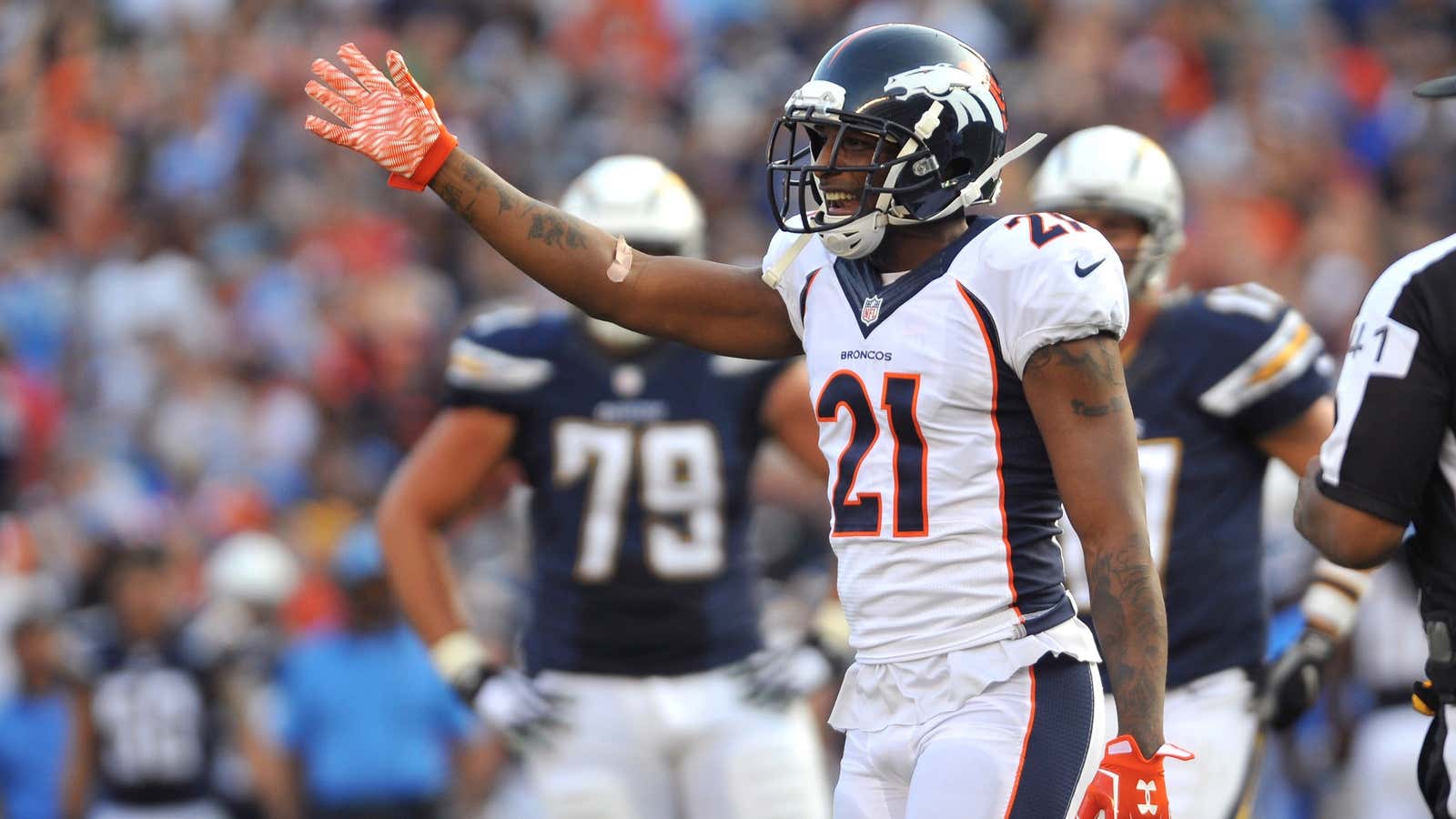 Denver Broncos cornerback Aqib Talib is a defensive star, and a Muslim.