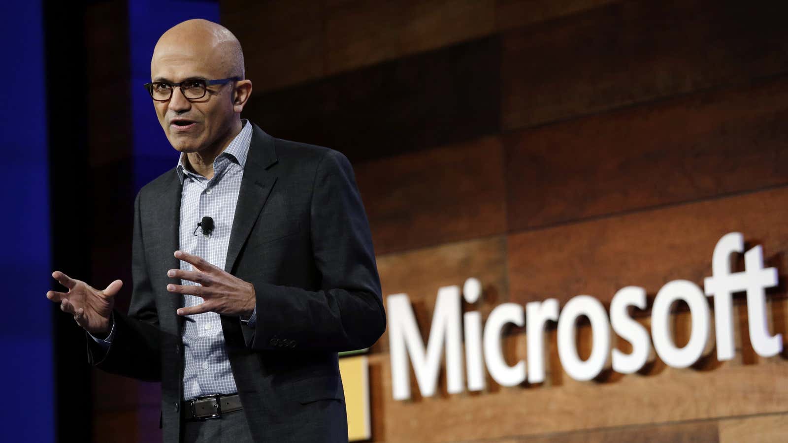 Microsoft CEO Satya Nadella.