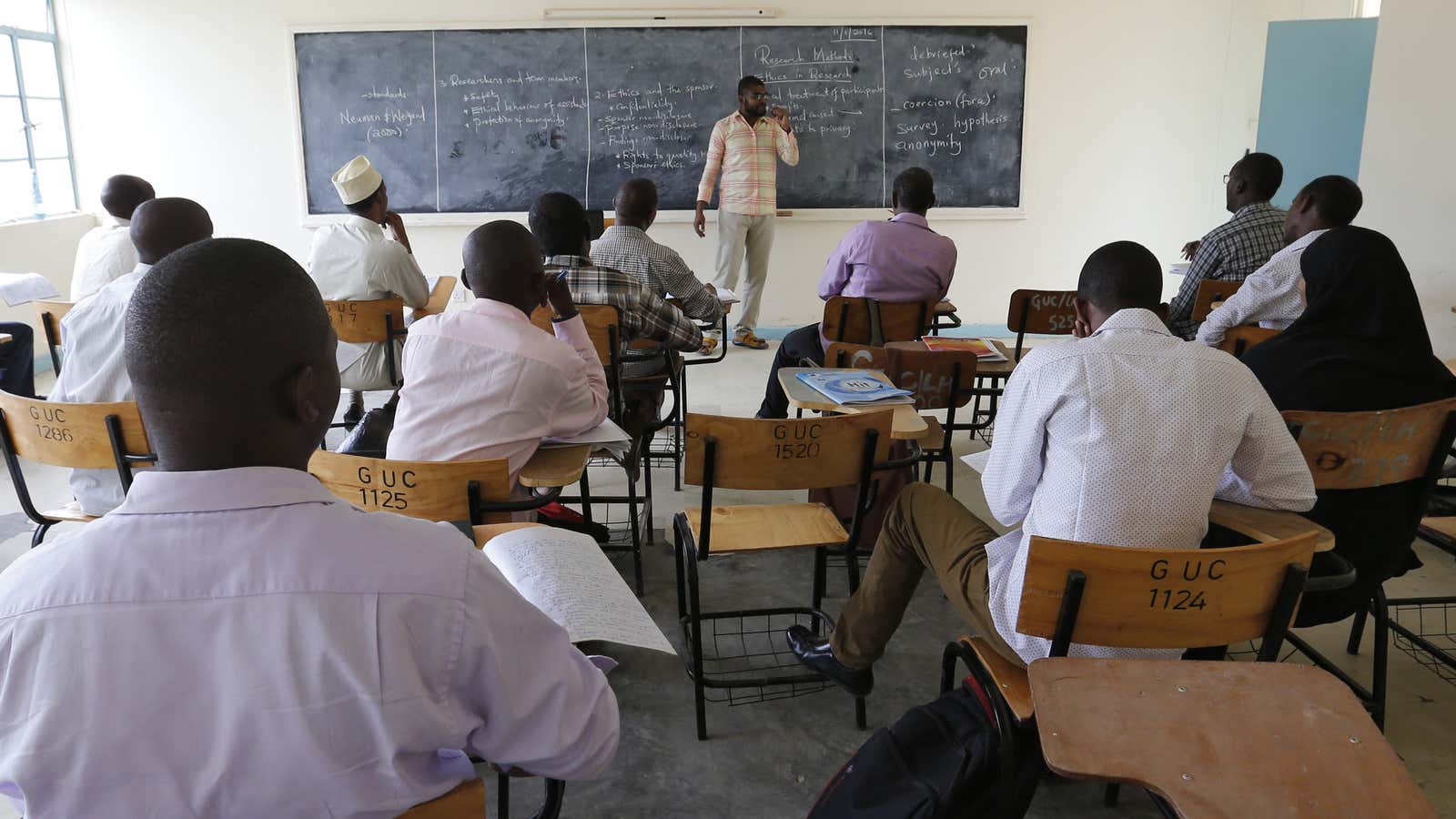 Students in Kenya