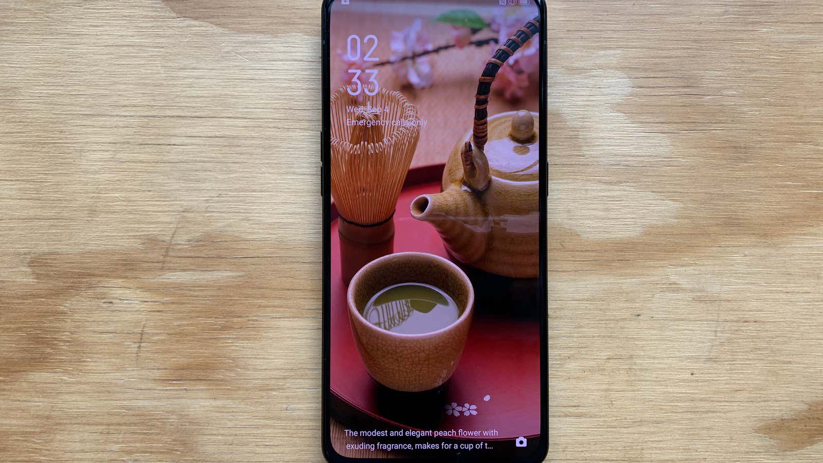 The Oppo Reno2.