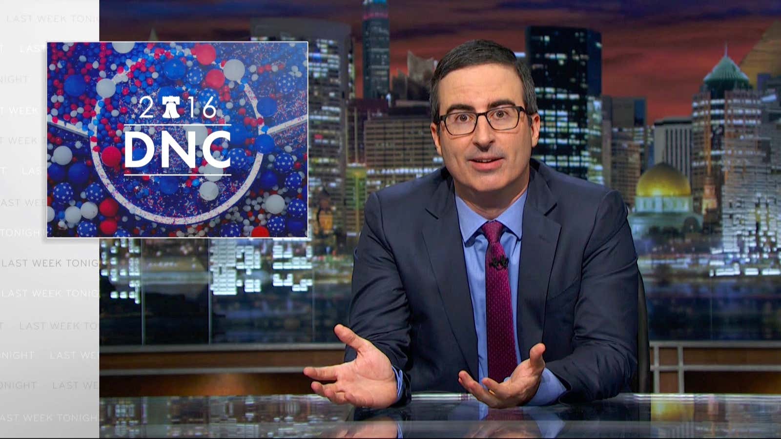 John Oliver praises Khizr Khan for using the US Constitution as a “middle finger” to Trump