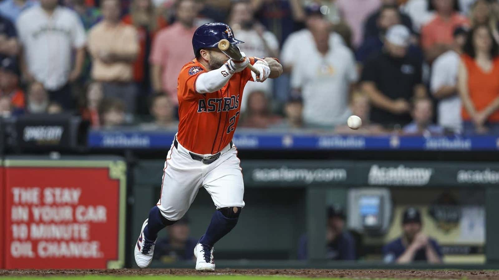 Image for In role reversal, improving Astros host first-place Mariners