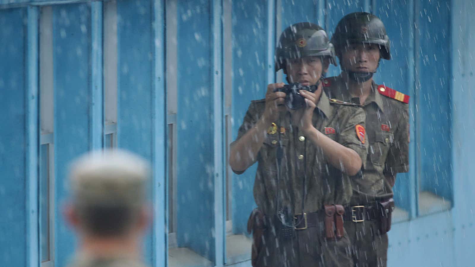 Watch: The Moment A North Korean Soldier Made His Daring Escape To ...