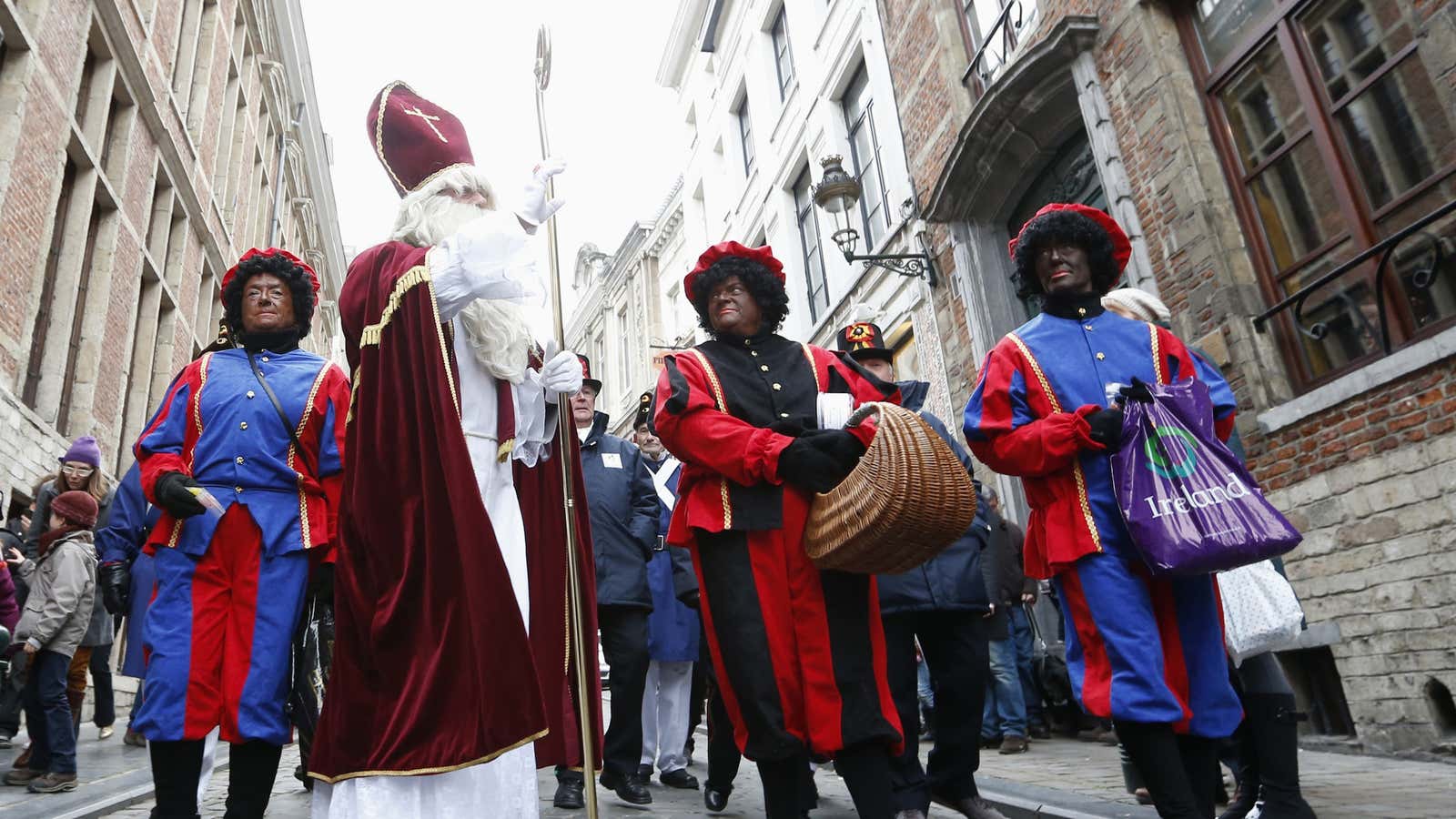 The Dutch celebrate Christmas with images of Zwarte Piet—a highly criticized form of blackface.