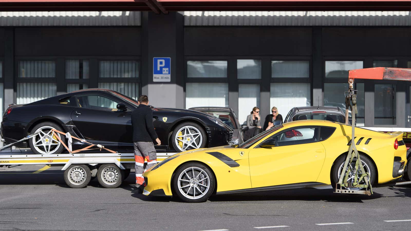 Obiang’s seized cars.