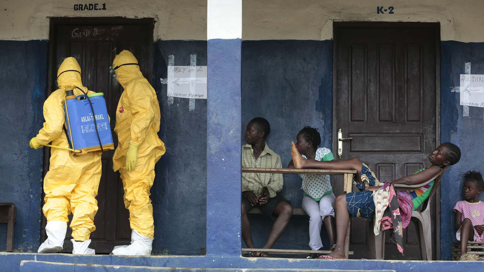 “Everyone in those countries has lived through Ebola and has seen relatives either survive or die.”