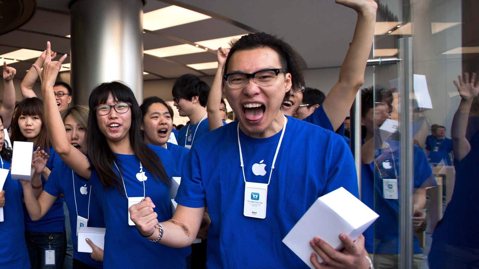 China’s insatiable appetite for Apple.